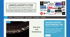 Desktop Screenshot of jameslandrith.com